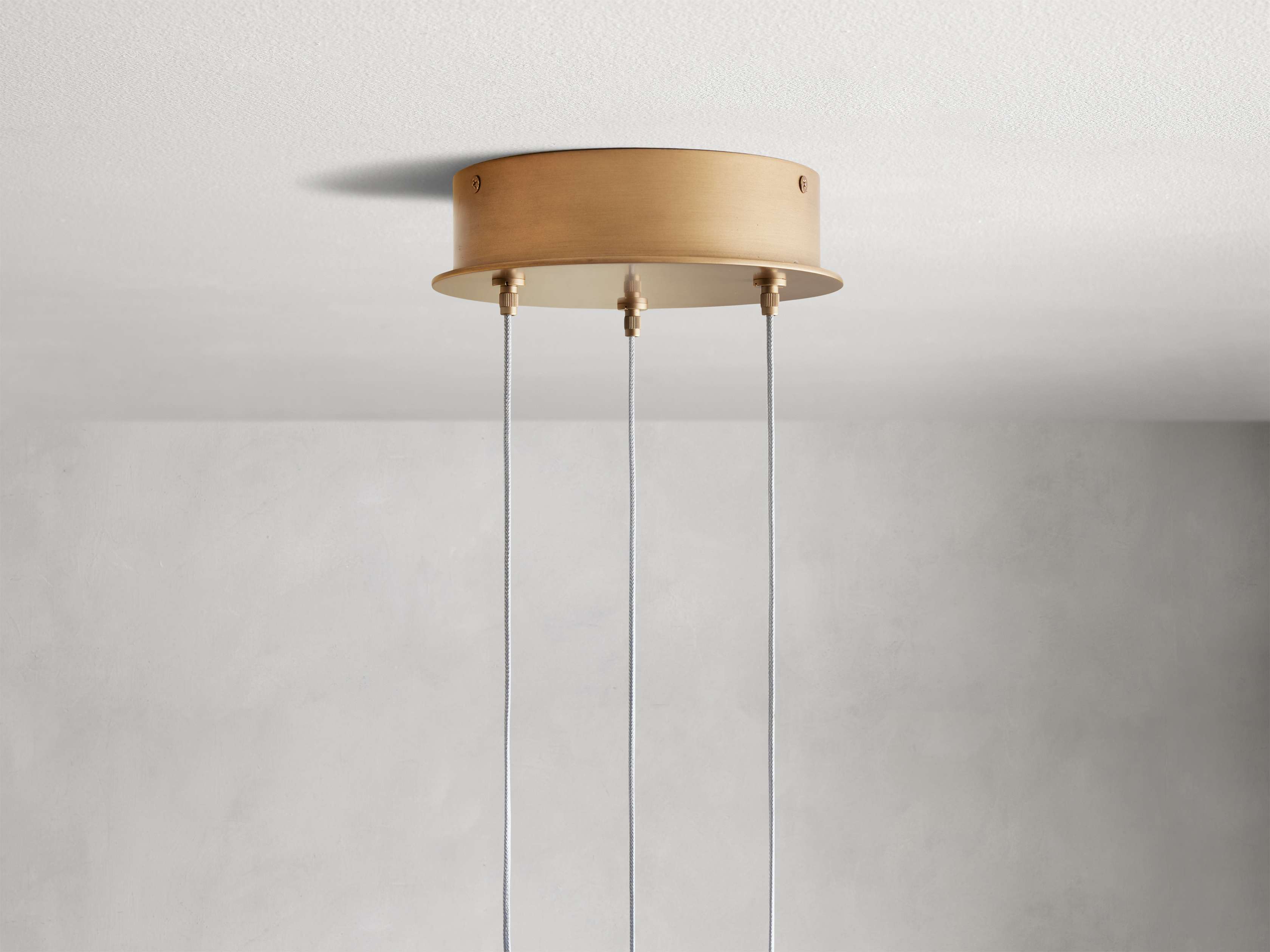 Arica Alabaster Round Chandelier by Bling Lighting Studio