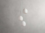 Arica Alabaster Round Chandelier by Bling Lighting Studio