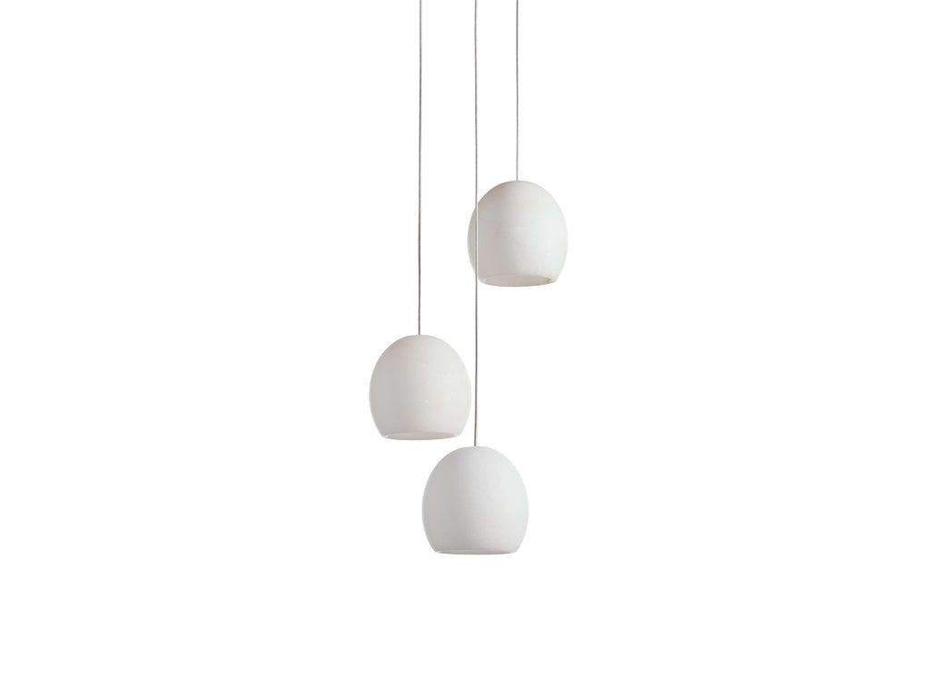 Arica Alabaster Round Chandelier by Bling Lighting Studio