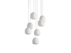 Arica Alabaster Round Chandelier by Bling Lighting Studio