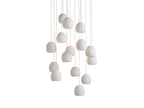 Arica Alabaster Round Chandelier by Bling Lighting Studio