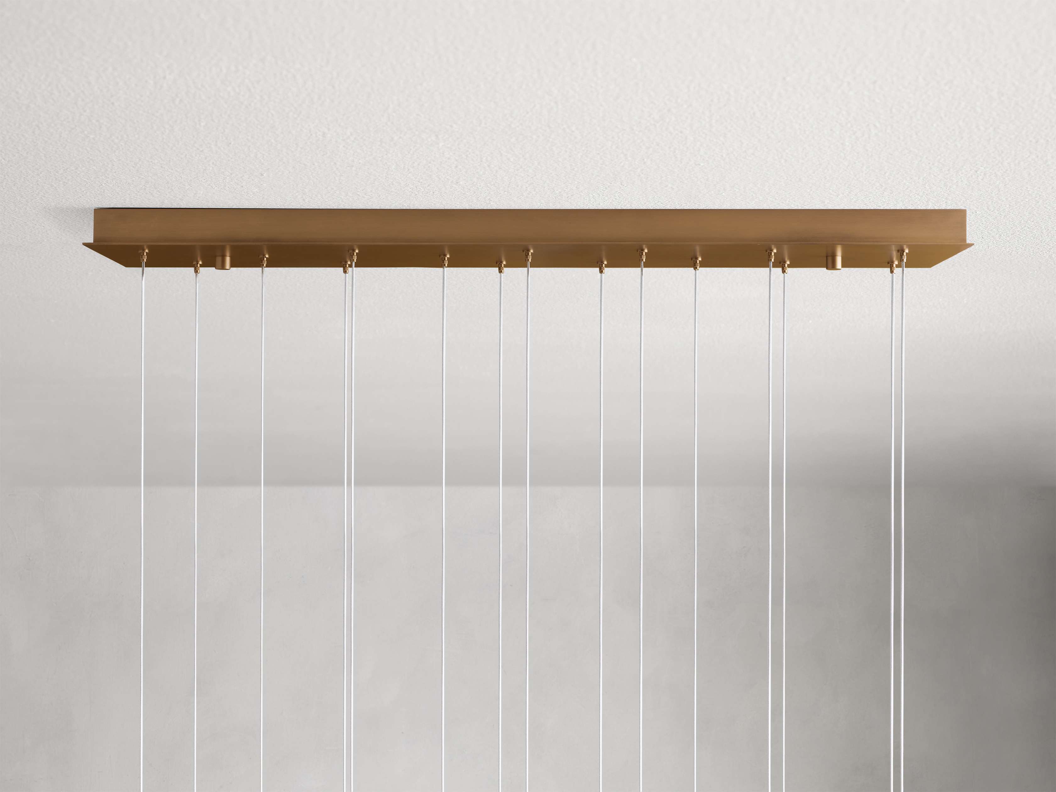 Arica Alabaster Rectangular Chandelier by Bling Lighting Studio