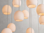 Arica Alabaster Rectangular Chandelier by Bling Lighting Studio