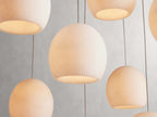 Arica Alabaster Rectangular Chandelier by Bling Lighting Studio