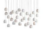 Arica Alabaster Rectangular Chandelier by Bling Lighting Studio