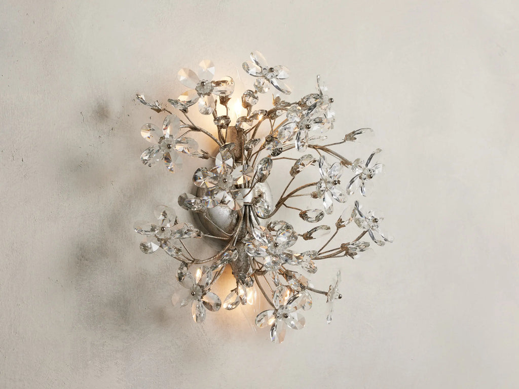 Fiore 2-Light Wall Sconce by Bling Lighting Studio