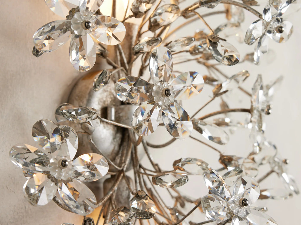 Fiore 2-Light Wall Sconce by Bling Lighting Studio