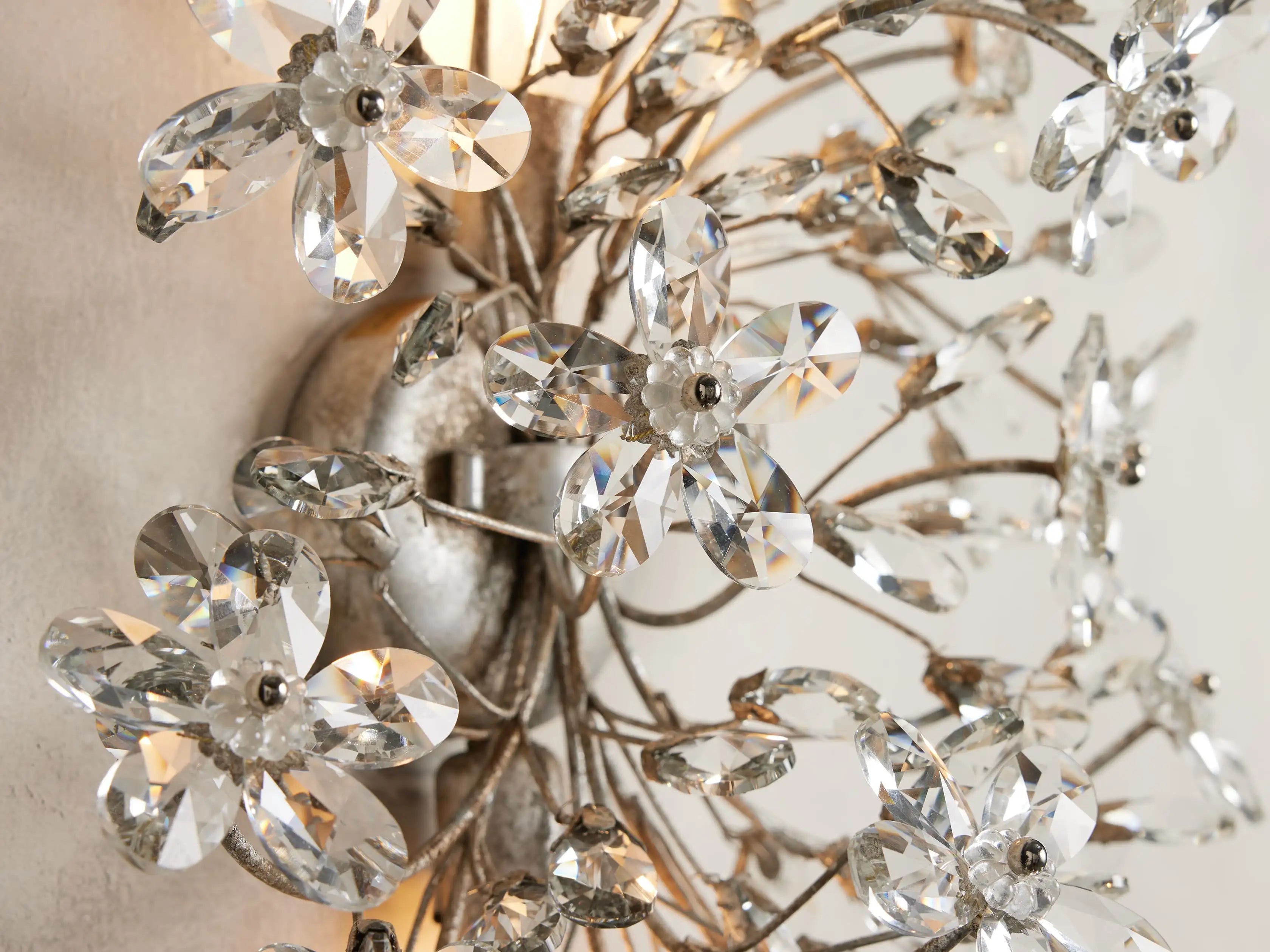 Fiore 2-Light Wall Sconce by Bling Lighting Studio
