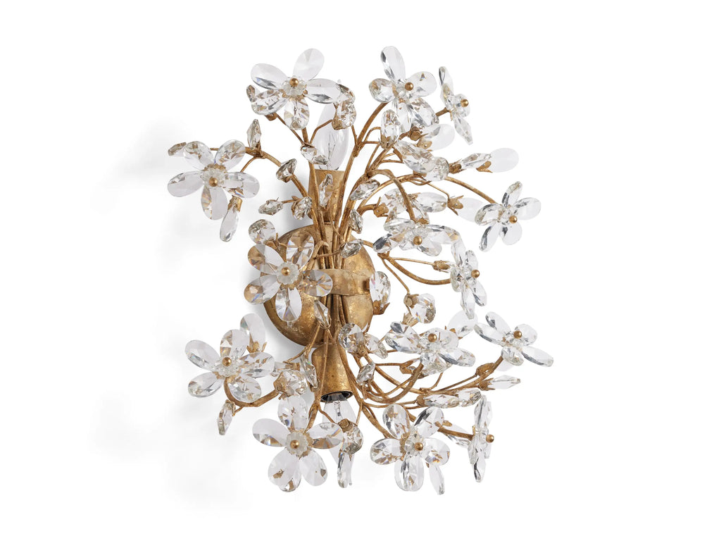 Fiore 2-Light Wall Sconce by Bling Lighting Studio