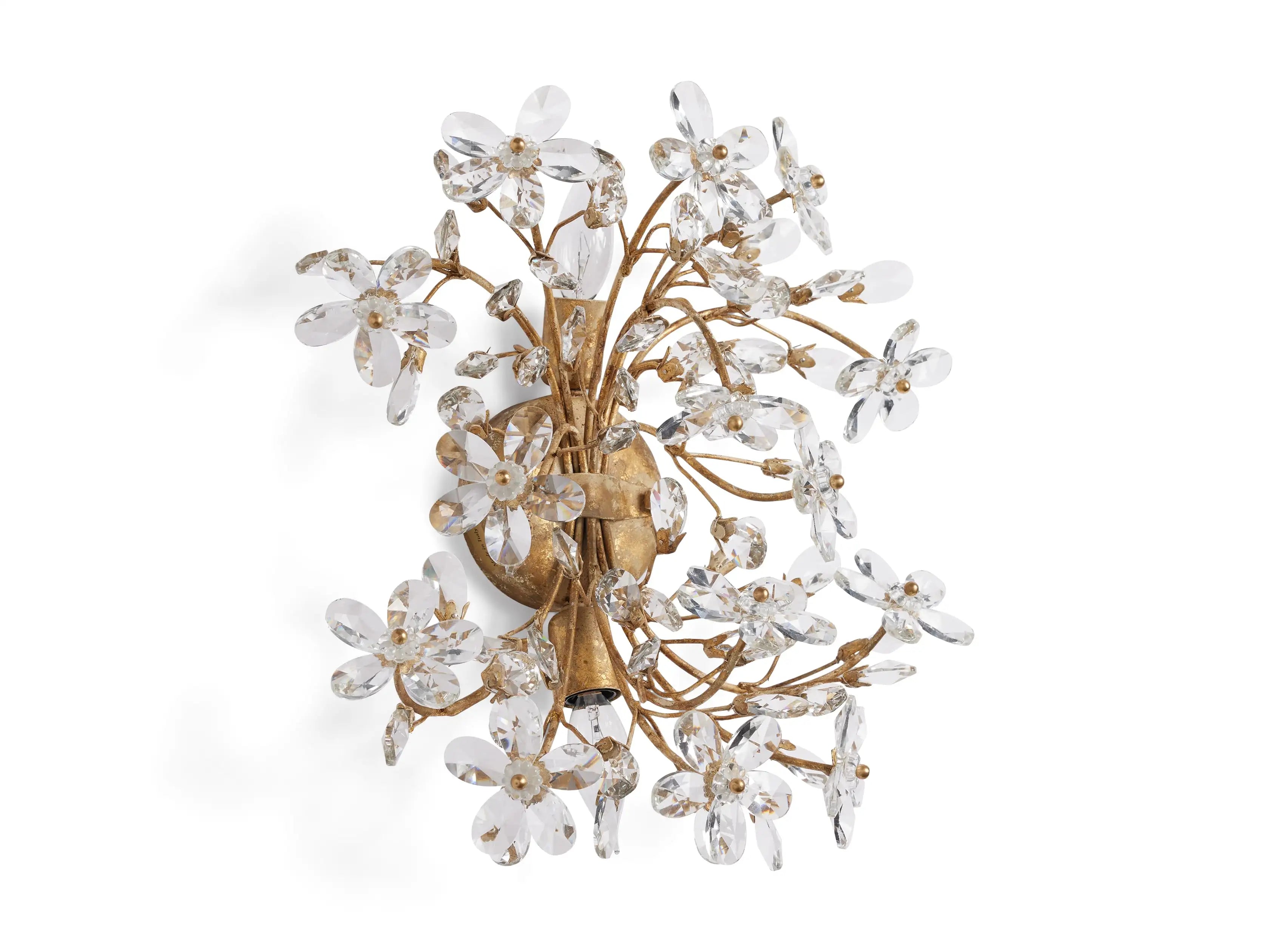 Fiore 2-Light Wall Sconce by Bling Lighting Studio