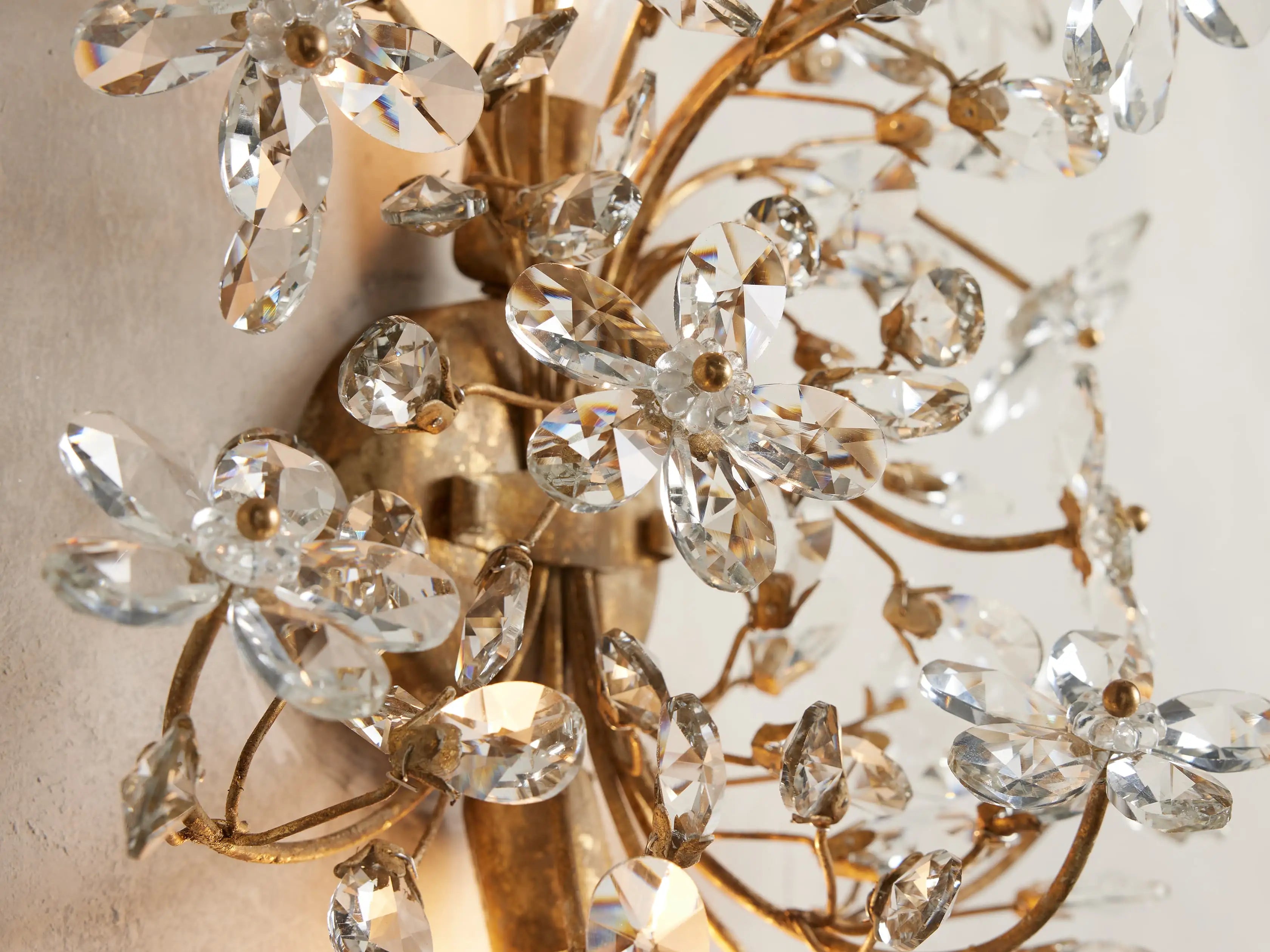 Fiore 2-Light Wall Sconce by Bling Lighting Studio