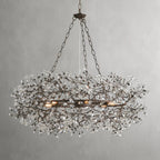 Fiore Crown Chandelier by Bling Lighting Studio