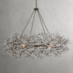 Fiore Crown Chandelier by Bling Lighting Studio