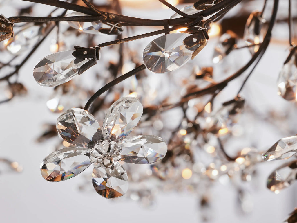 Fiore Crown Chandelier by Bling Lighting Studio