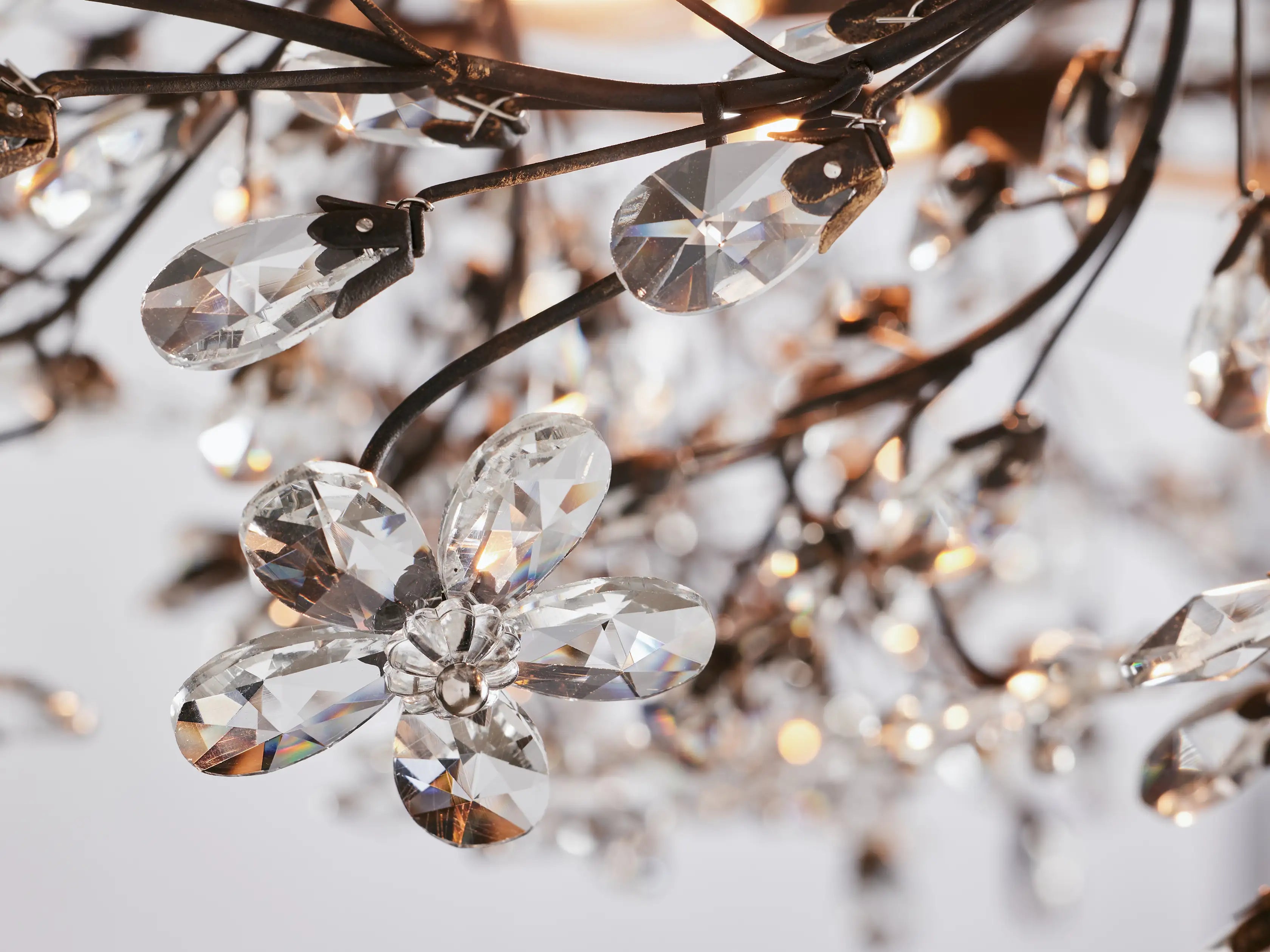 Fiore Crown Chandelier by Bling Lighting Studio