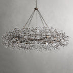 Fiore Crown Chandelier by Bling Lighting Studio