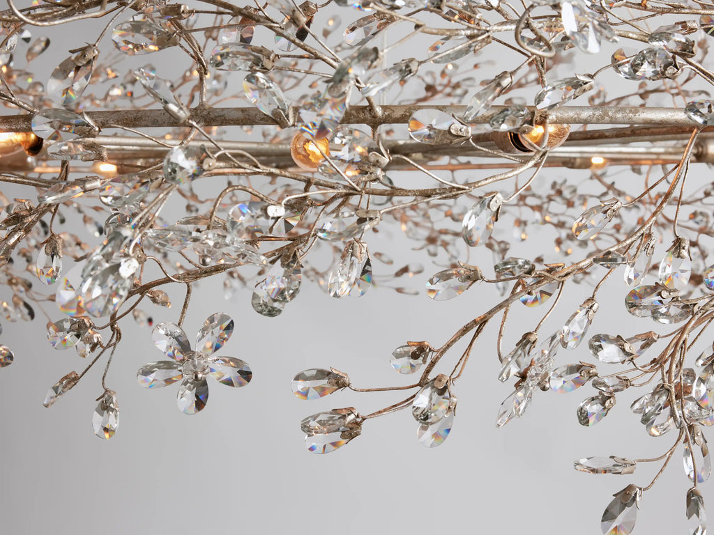 Fiore Crown Chandelier by Bling Lighting Studio
