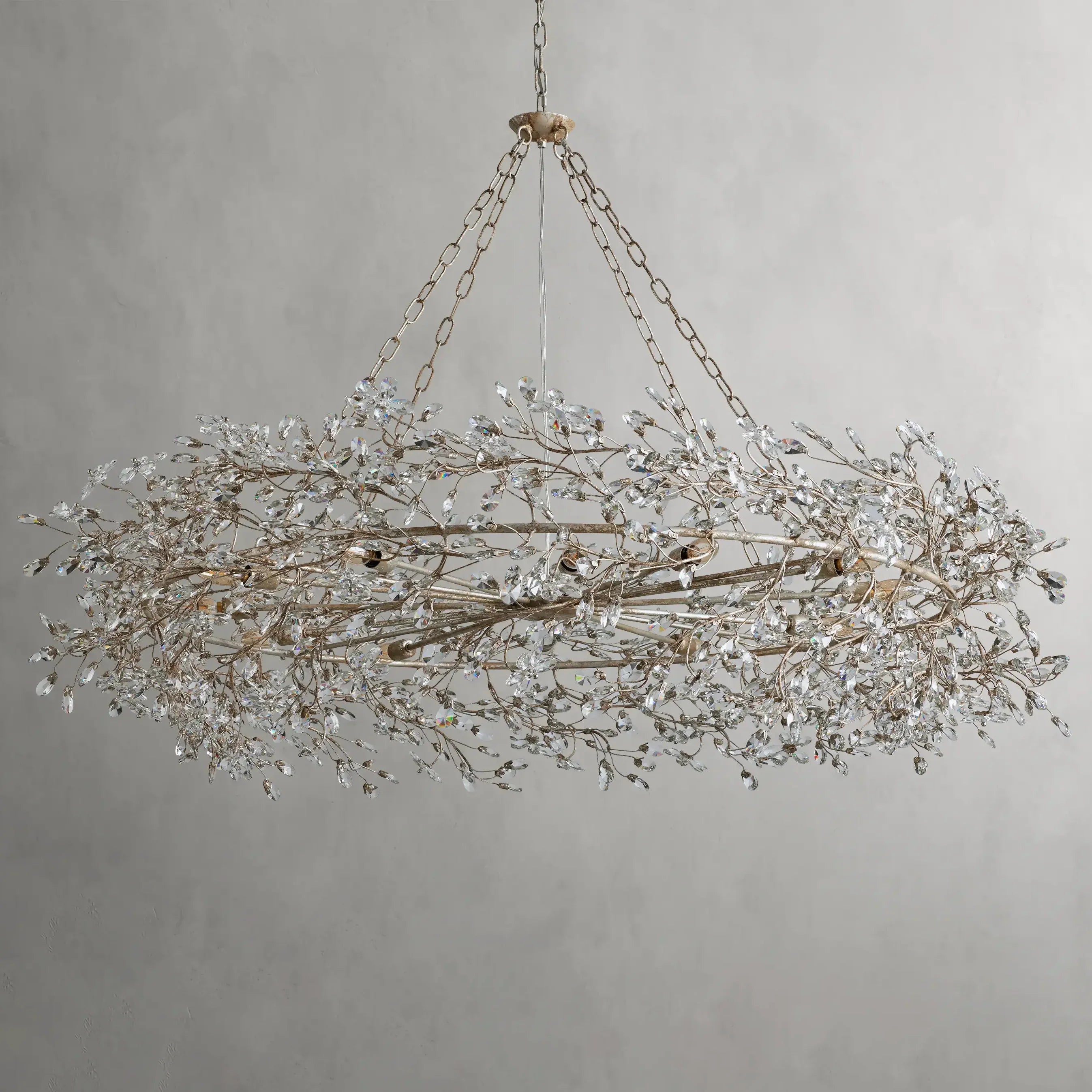 Fiore Crown Chandelier by Bling Lighting Studio