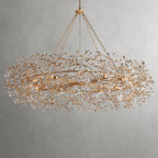 Fiore Crown Chandelier by Bling Lighting Studio