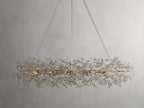 Fiore Oval Chandelier by Bling Lighting Studio