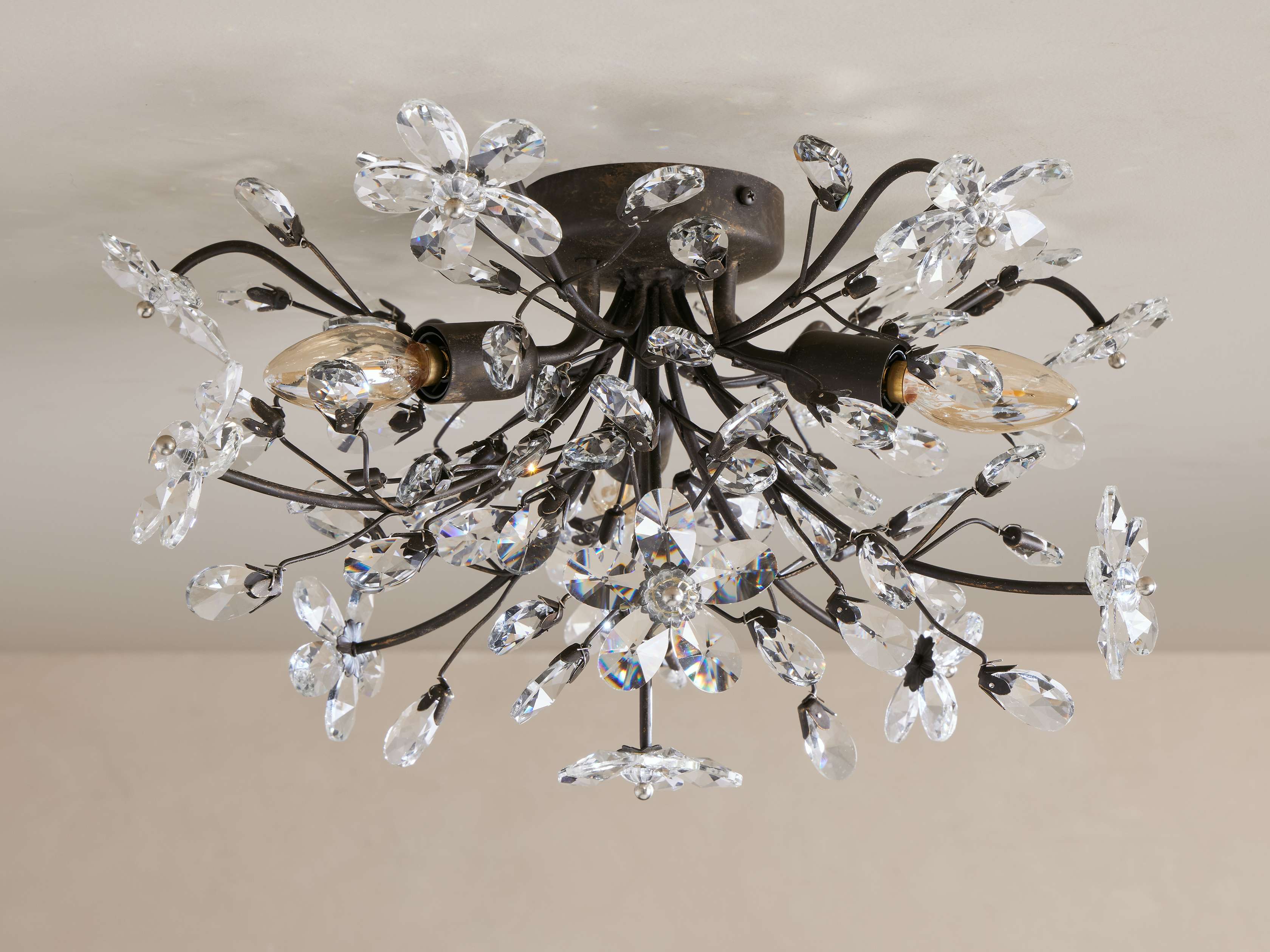 Fiore Flush Mount by Bling Lighting Studio