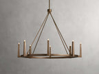 Emmet Round Chandelier by Bling Lighting Studio