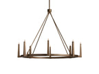 Emmet Round Chandelier by Bling Lighting Studio