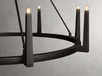 Emmet Round Chandelier by Bling Lighting Studio