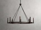 Emmet Round Chandelier by Bling Lighting Studio