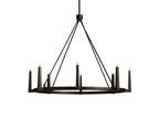 Emmet Round Chandelier by Bling Lighting Studio