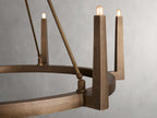Emmet Round Chandelier by Bling Lighting Studio