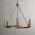 Emmet Round Chandelier by Bling Lighting Studio