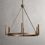 Emmet Round Chandelier by Bling Lighting Studio