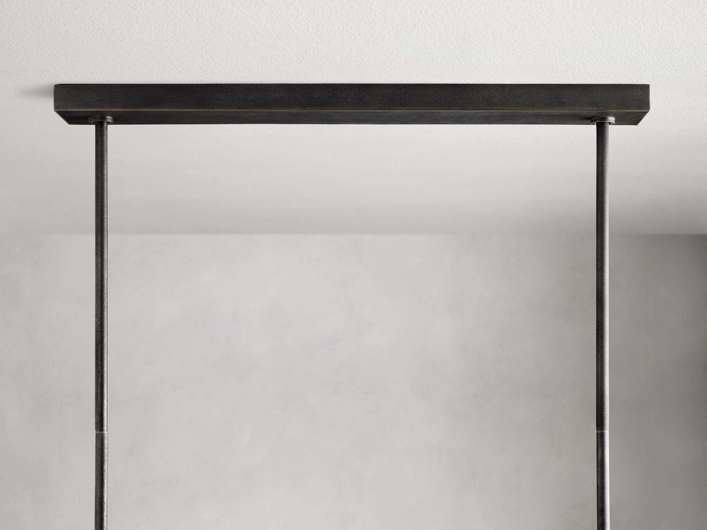 Emmet Linear Chandelier by Bling Lighting Studio
