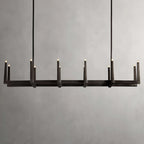 Emmet Linear Chandelier by Bling Lighting Studio