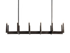 Emmet Linear Chandelier by Bling Lighting Studio