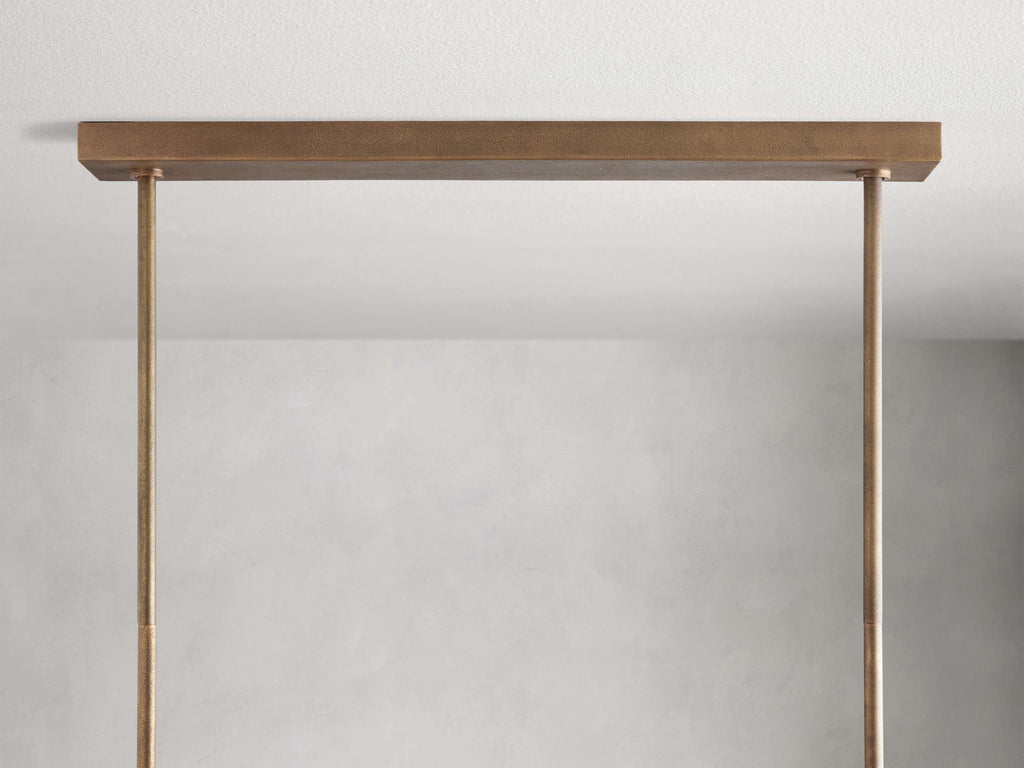 Emmet Linear Chandelier by Bling Lighting Studio