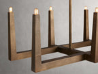 Emmet Linear Chandelier by Bling Lighting Studio