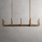 Emmet Linear Chandelier by Bling Lighting Studio