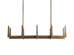 Emmet Linear Chandelier by Bling Lighting Studio
