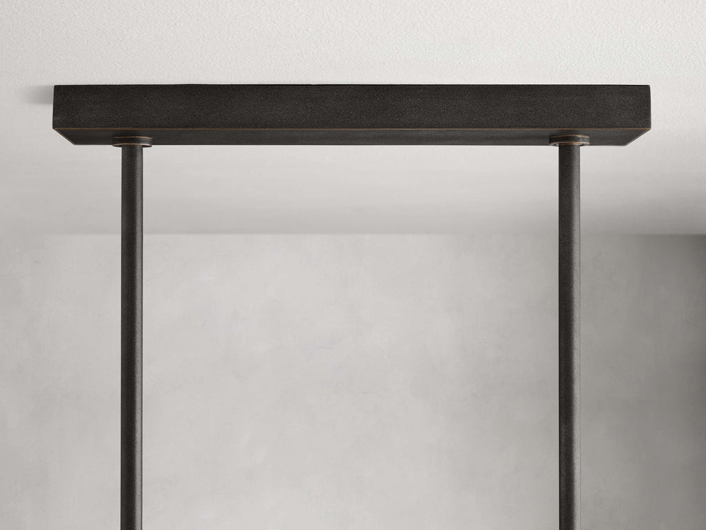 Emmet Linear Chandelier by Bling Lighting Studio