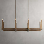 Emmet Linear Chandelier by Bling Lighting Studio