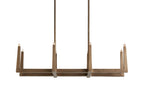 Emmet Linear Chandelier by Bling Lighting Studio