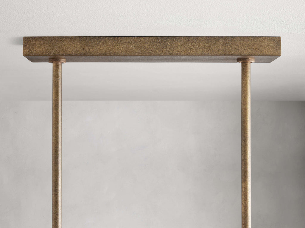 Emmet Linear Chandelier by Bling Lighting Studio