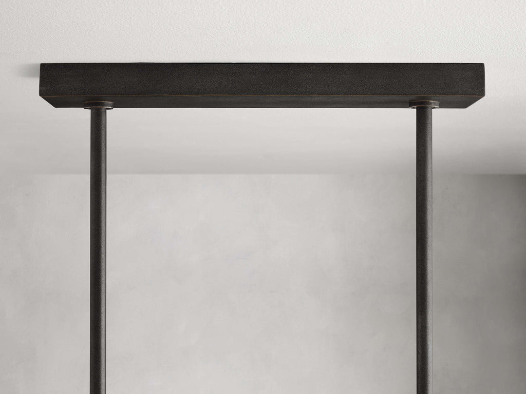 Emmet Linear Chandelier by Bling Lighting Studio