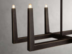 Emmet Linear Chandelier by Bling Lighting Studio