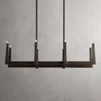 Emmet Linear Chandelier by Bling Lighting Studio