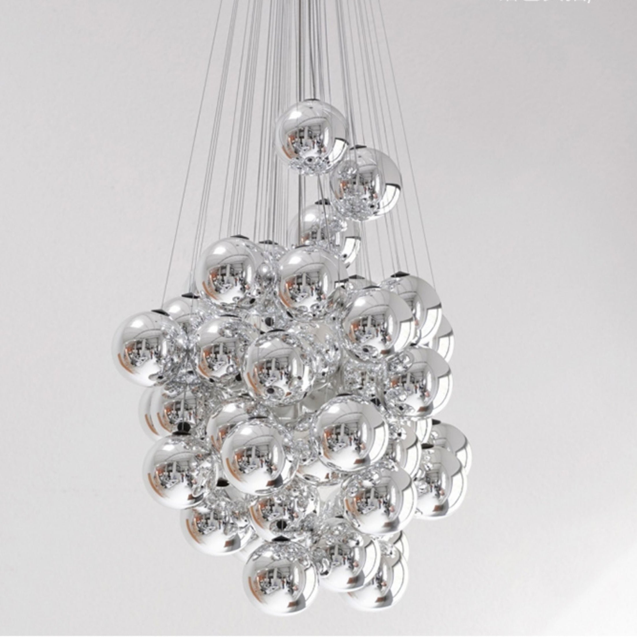 Cumulus Cascade Chandelier by Bling Lighting Studio
