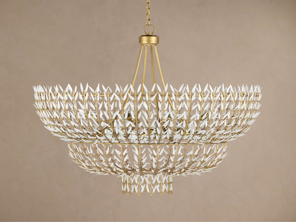 Morrigan Round Chandelier 34'' 56''D by Bling Lighting Studio