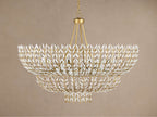 Morrigan Round Chandelier 34'' 56''D by Bling Lighting Studio